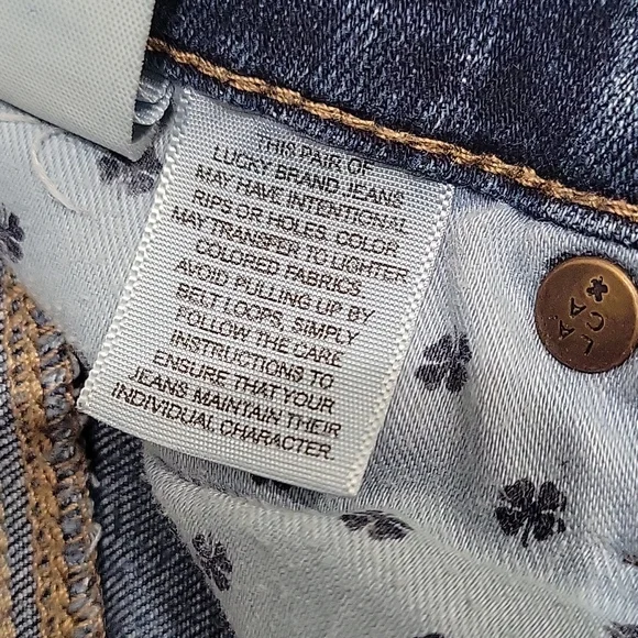 Lucky Brand Bridgette Skinny Jeans Size 4/27A - Picture 6 of 8